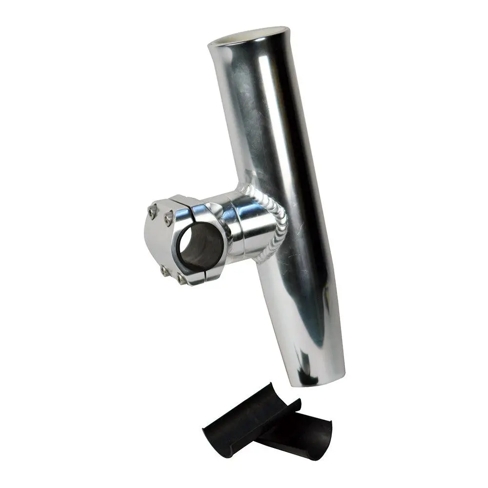 C.E. Smith Adjustable Mid Mount Rod Holder Aluminum 1-1/4" Or 1-5/16" W/Sleeve  Hex Key [53771] 1