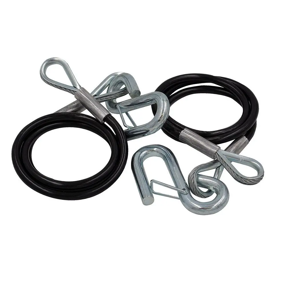 C.E. Smith Safety Cables - 5000Lb Capacity - Pvc Coated - Pair [16672A] 1
