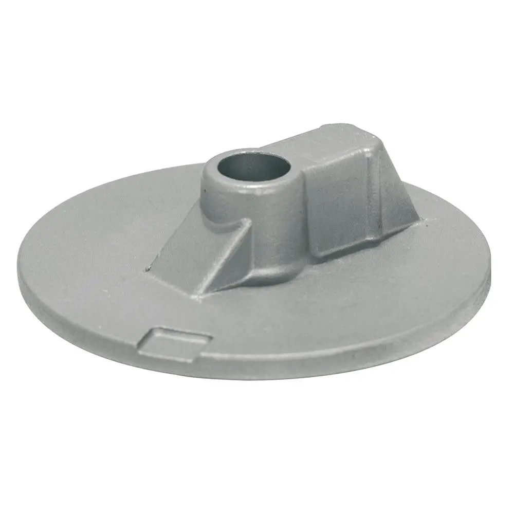 Tecnoseal Mercury/Mercruiser Zinc Flat Trim Tab Anode - No Threads [00835] 1
