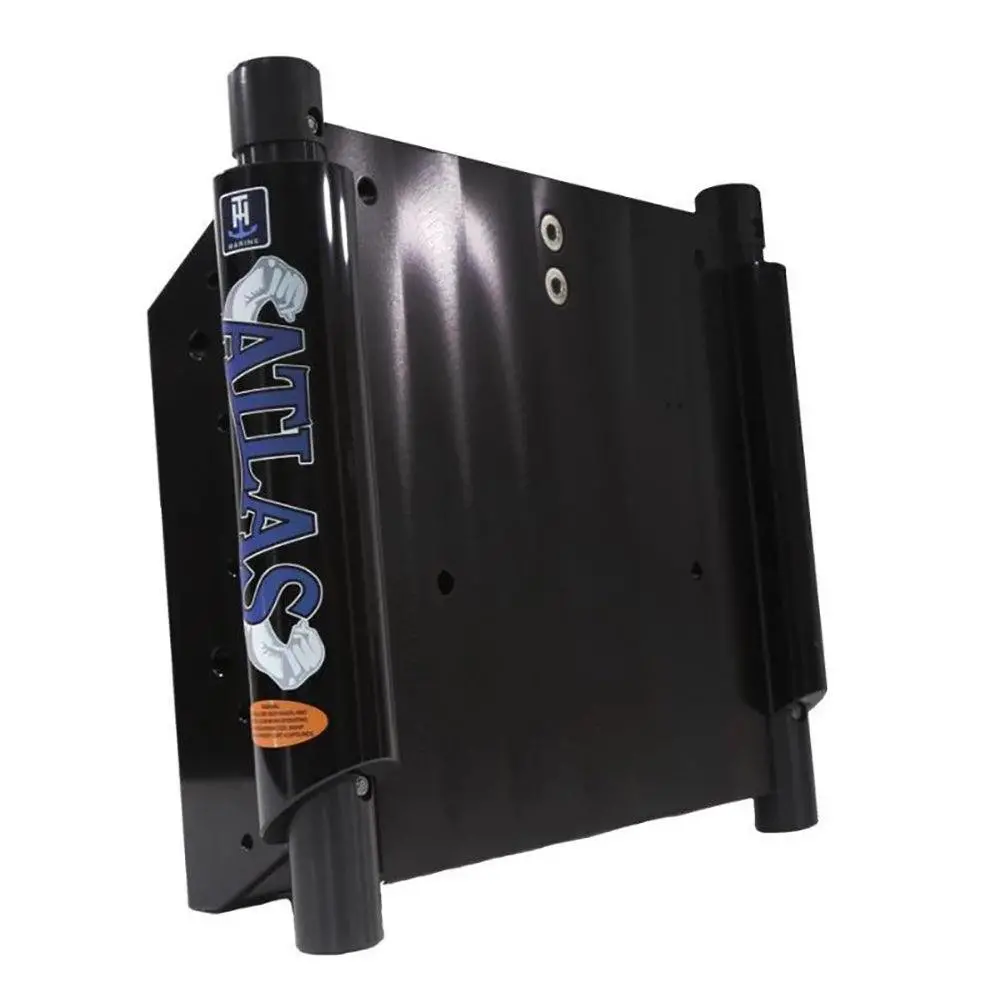 T-H Marine Atlas 10" Hydraulic Jack Plate Standard - Black Anodized [Ahj-10V-B-Dp] 1