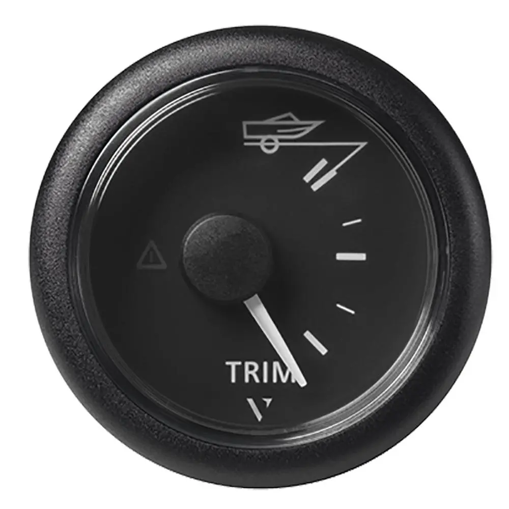 Veratron 52Mm (2-1/16") Viewline Trim Indicator Gauge Up/Down - Black Dial  Round Bezel [A2c59514180] 1