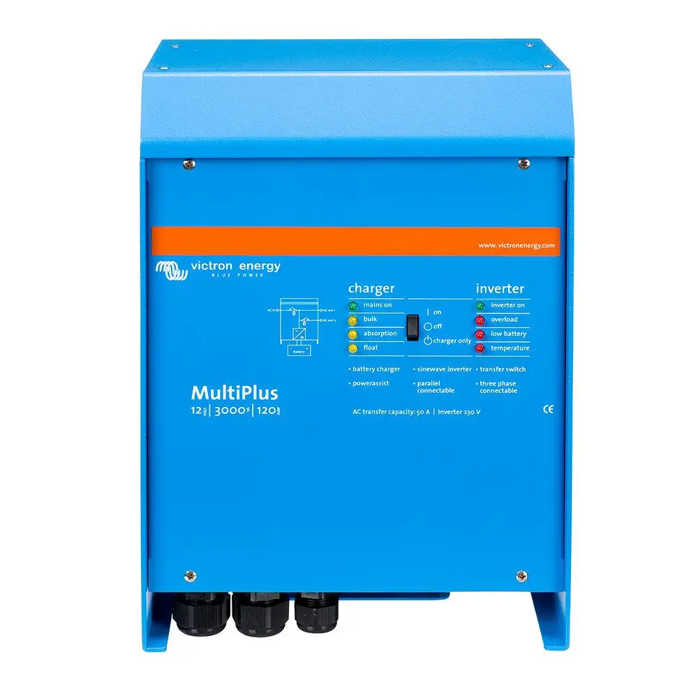 Victron Multiplus Inverter/Charger 12Vdc - 3000Va - 120Vac W/ 120Amp Charger - 50Amp Transfer Switch - Ul Approved [Pmp122301102] 1