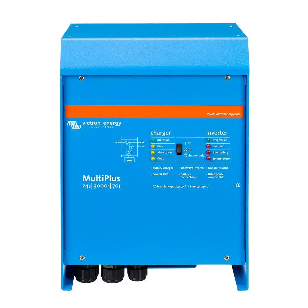 Victron Multiplus Inverter/Charger 24Vdc - 3000Va - 120Vac W/ 70Amp Charger - 50Amp Transfer Switch - Ul Approved [Pmp242301102] 1