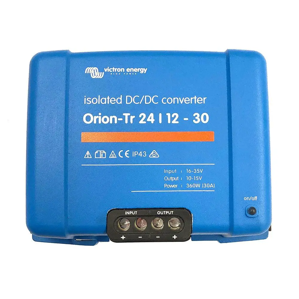 Victron Orion-Tr Dc-Dc Converter - 24 Vdc To 12 Vdc - 30Amp Isolated [Ori241240110] 1