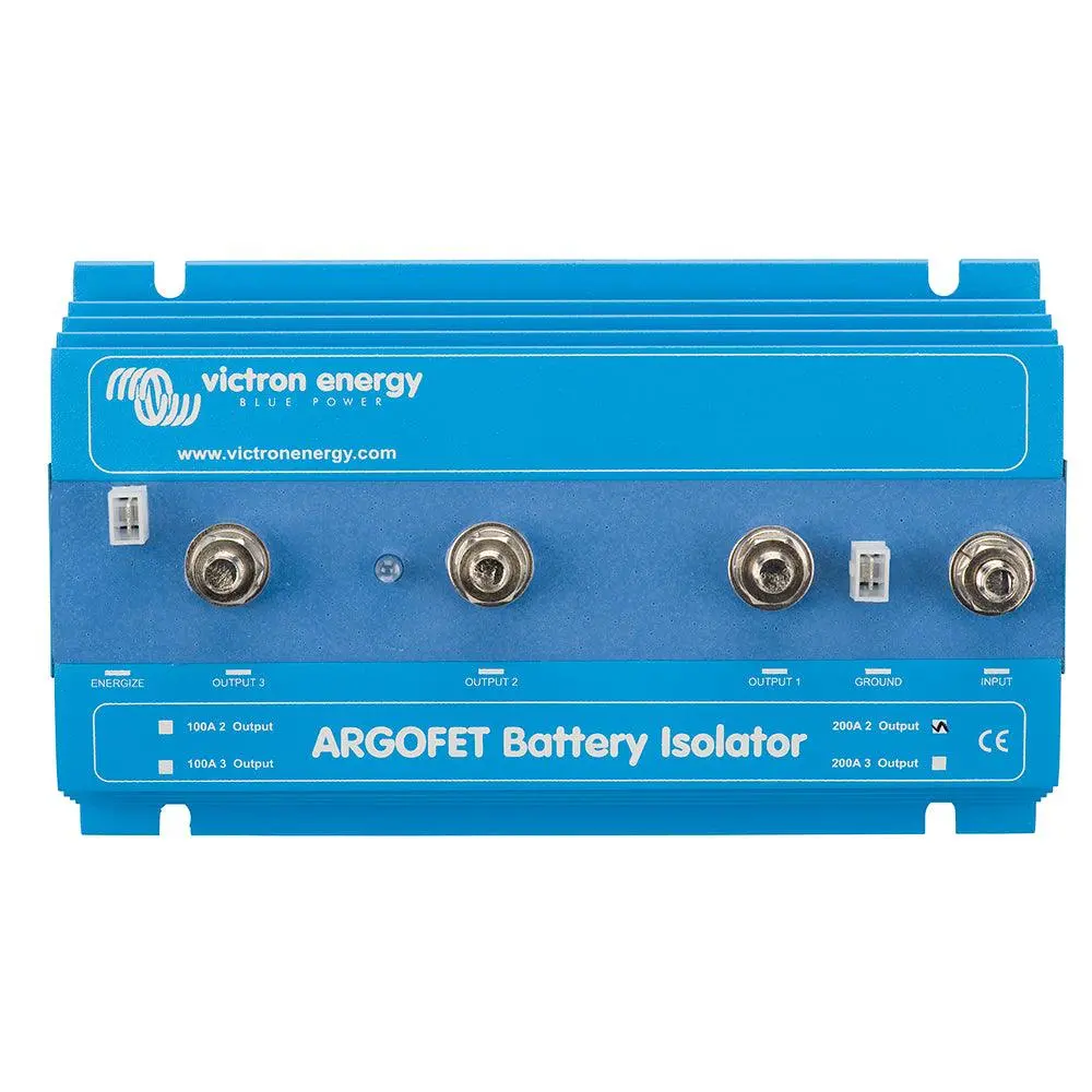 Victron Argofet 200-2 Battery Isolator - 200Amp - 1 Alternator, 2 Batteries [Arg200201020r] 1