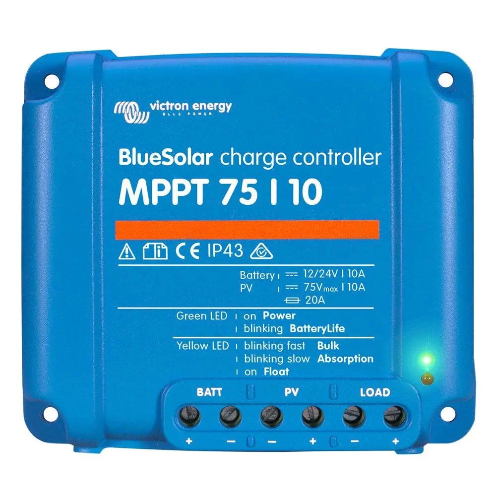 Victron Bluesolar Mppt Charge Controller - 75V - 10Amp - Ul Approved [Scc010010050r] 1