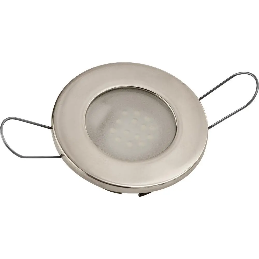 Sea-Dog Led Overhead Light - Brushed Finish - 60 Lumens - Frosted Lens - Stamped 304 Stainless Steel [404232-3] 1