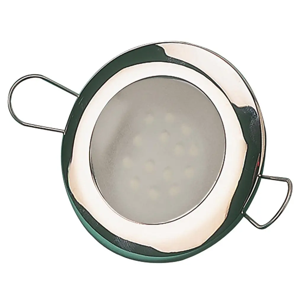Sea-Dog Led Overhead Light 2-7/16" - Brushed Finish - 60 Lumens - Frosted Lens - Stamped 304 Stainless Steel [404332-3] 1