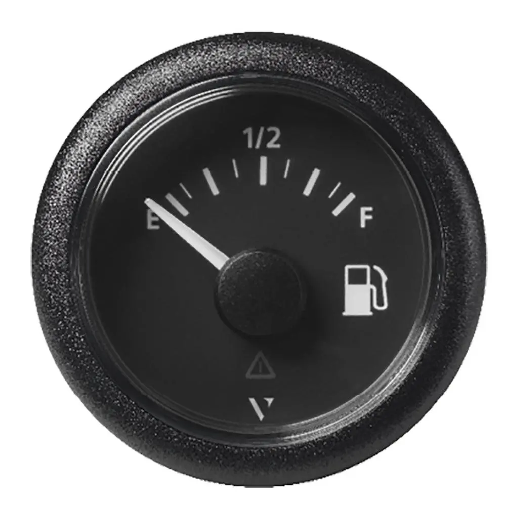 Veratron 52Mm (2-1/16") Viewline Fuel Level Gauge Empty/Full - 240-33.5 Ohm - Black Dial  Round Bezel [A2c59514094] 1