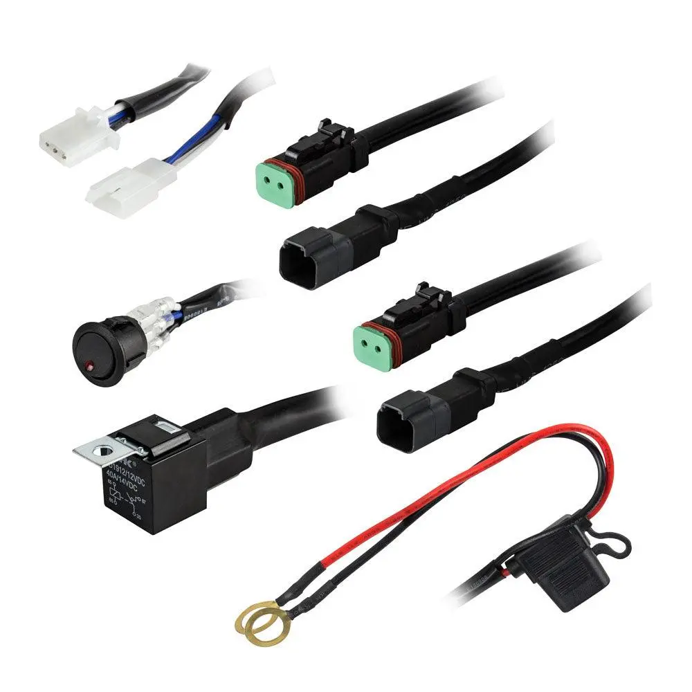 Heise 2-Lamp Wiring Harness  Switch Kit [He-Dlwh1] 1