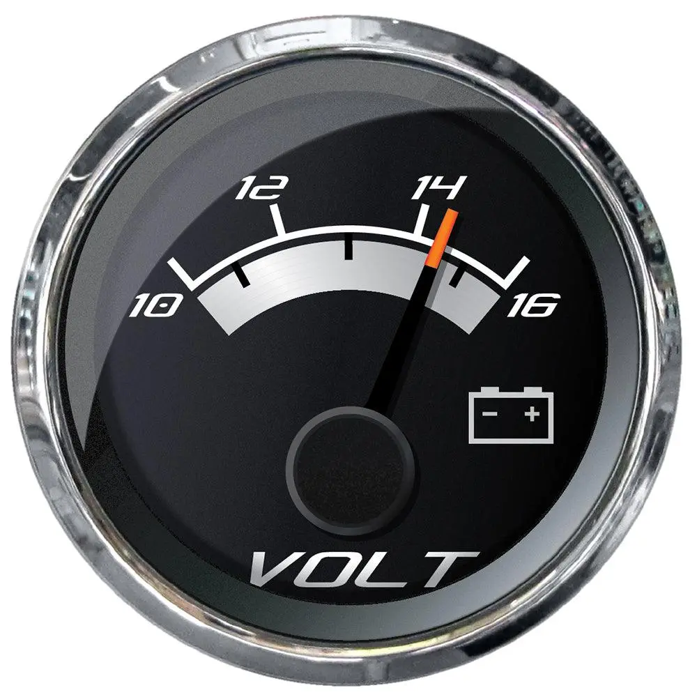 Faria Platinum 2" Voltmeter (10-16 Vdc) [22022] 1