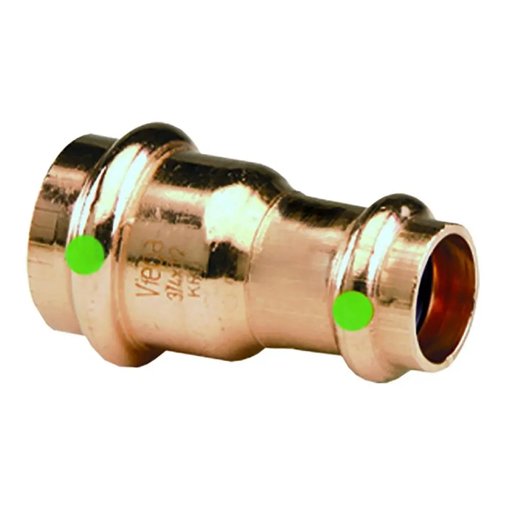 Viega Propress 1-1/4" X 1" Copper Reducer - Double Press Connection - Smart Connect Technology [78157] 1