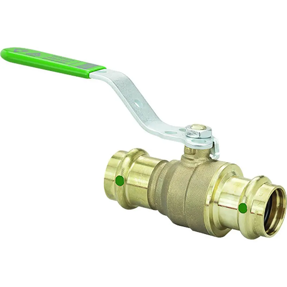 Viega Propress 3/4" Zero Lead Bronze Ball Valve W/Stainless Stem - Double Press Connection - Smart Connect Technology [79928] 1