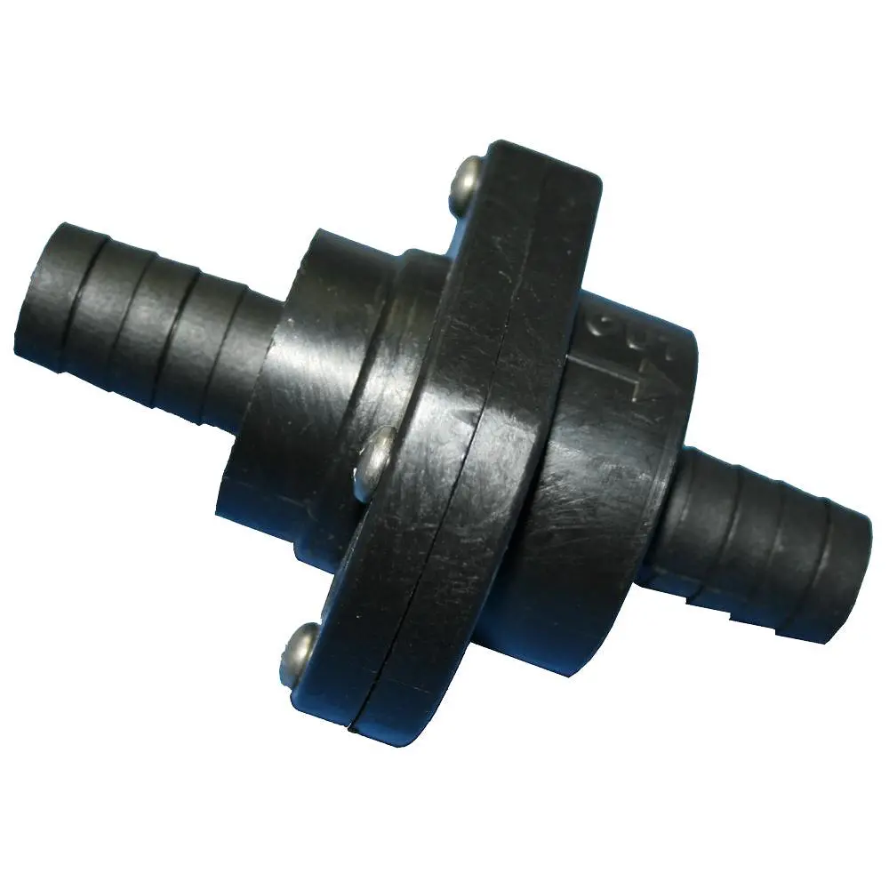 T-H Marine Double Barb Inline Scupper Check Valve - 3/4" - Black [Ils-750-Dp] 1
